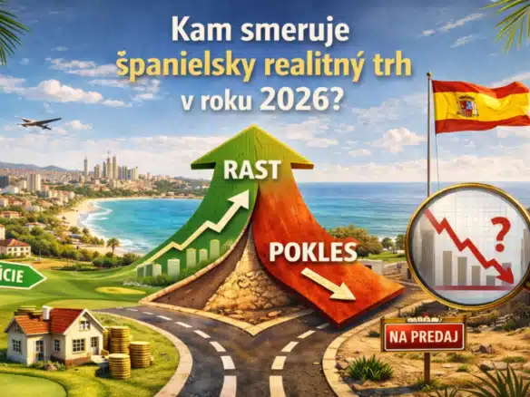 Španielsky realitný trh 2026